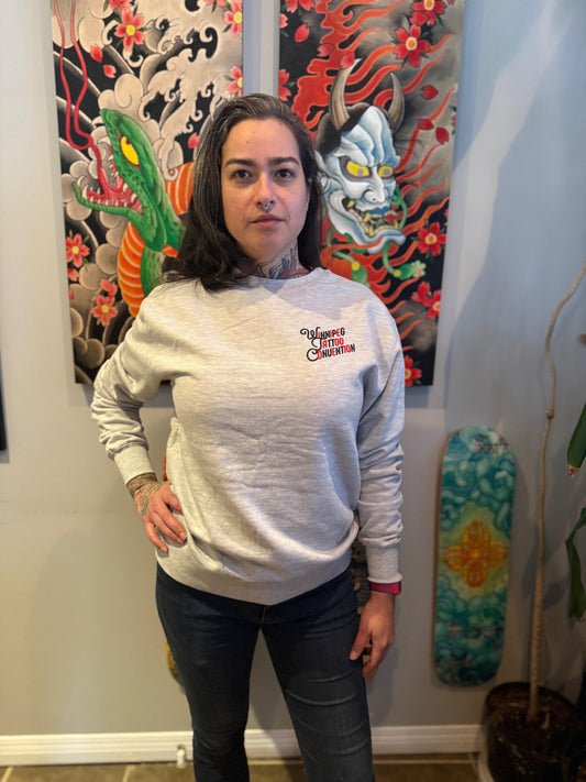 Winnipeg Tattoo Convention Pelican Crewneck Sweater