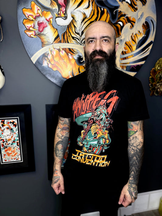 Winnipeg Tattoo Convention Cyborg Samurai T-Shirt